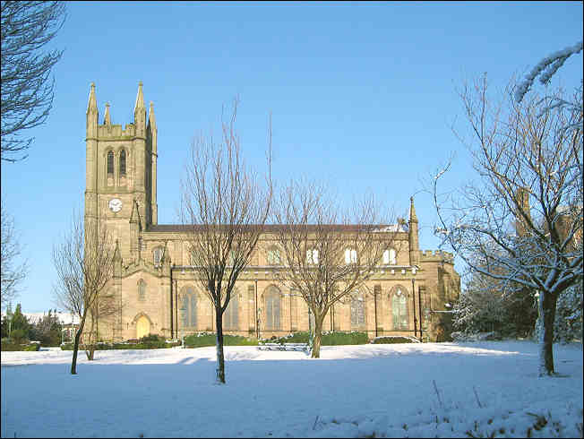 The church of St. James-the-Less, Longton