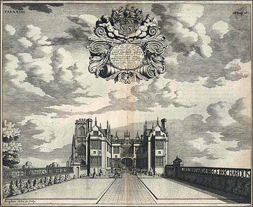 Trentham Hall in 1686 