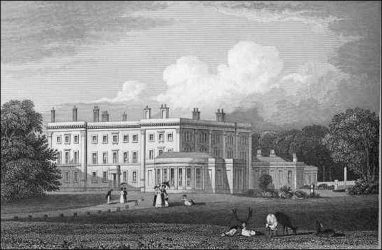 Trentham Hall in Staffordshire, 