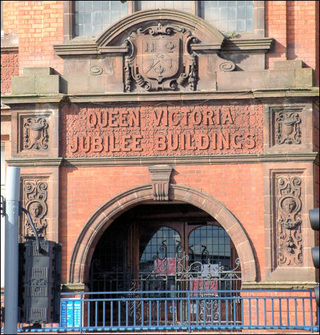 Entrance to the Queen Victoria Jubilee Building