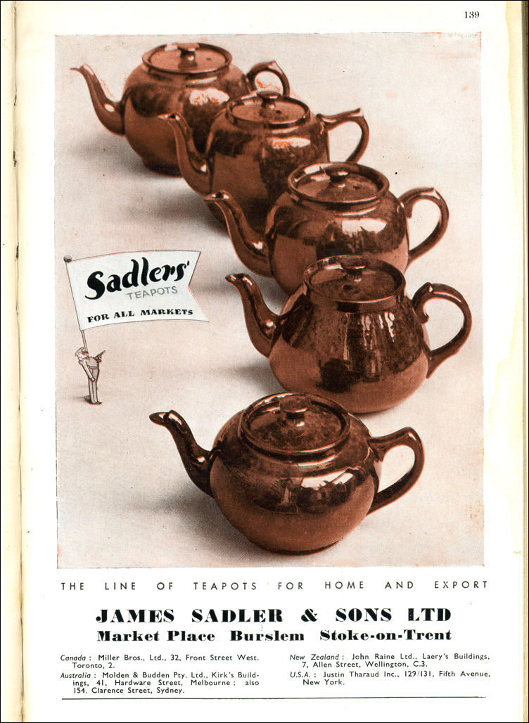 The Sadler Teapot Manufactory Site Burslem Stoke On Trent Staffs And The Marquis Of Granby Hotel Site