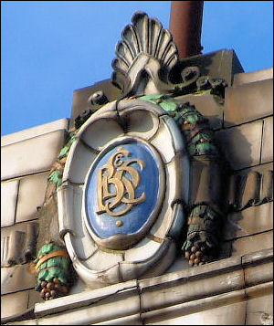 the logo of the Burslem and District Industrial Society