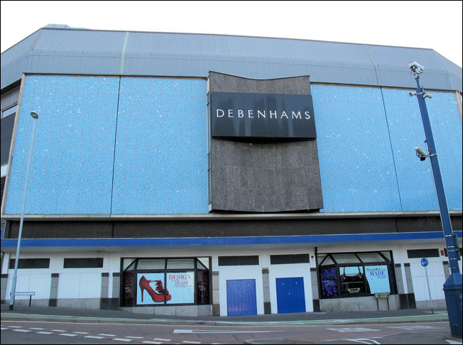 photo of Debenham's store in Sept 2011