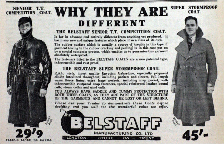 Belstaff Manufacturing Co, Longton, Stoke-on-Trent