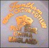 Royal Crown Pottery printed mark