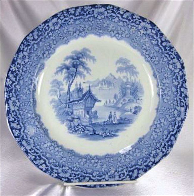 Antique Wedgwood "The Festoon" ceramic plate 