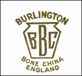 Burlington Bone China England - BBC