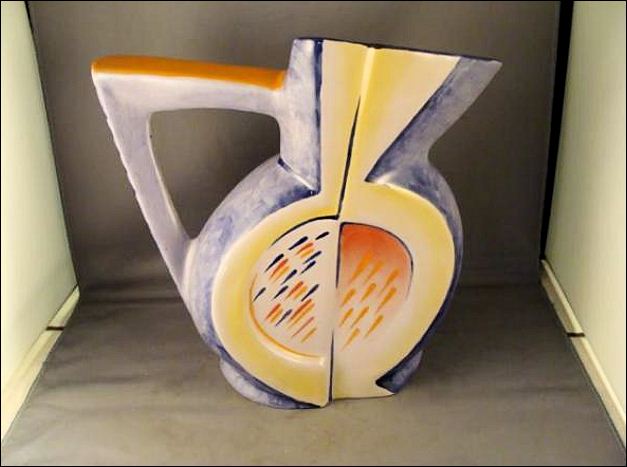 Colourful jug manufactured by Flesh Pots 