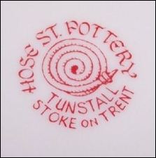 Hose St. Pottery -  Tunstall - Stoke-on-Trent