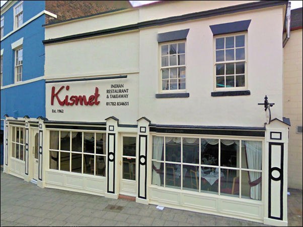 The Kismet: the Potteries first Indian restaurant