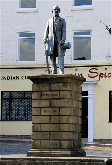 Statue of Sir Henry Doulton in Market Place, Burslem