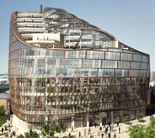 1 Angel Square, the new headquarters of the Co-operative Group, Manchester © theconstructionindex.co.uk
