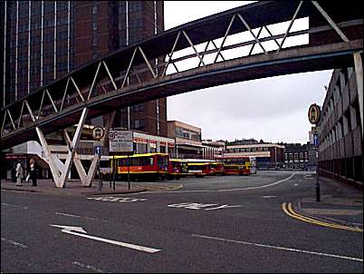 Bus Station Pedestrian Bridge