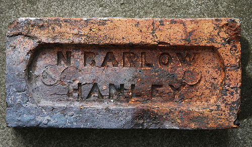 Brick from N Barlow, Hanley