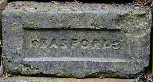 Brick from Basford & Trent Vale Tileries 