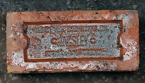 Brick from the Kingsley works of the Berry Hill Brickworks Ltd