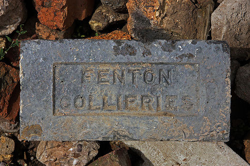 Brick from Fenton Collieries