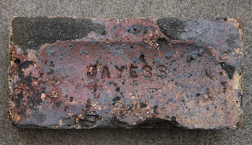 JAYEES - Brick from John Slater, Berry Hill Collieries