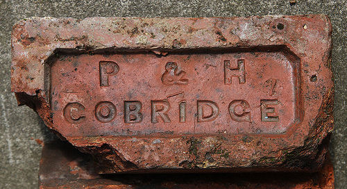 Brick from P & H, Cobridge