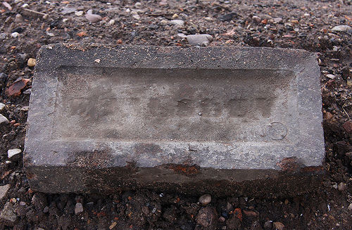 Brick from R Tilsley, Lodge Tileries, Trent Vale 