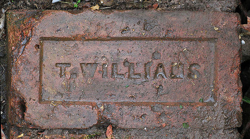 Brick from T Williams' Basford & Trent Vale Tileries