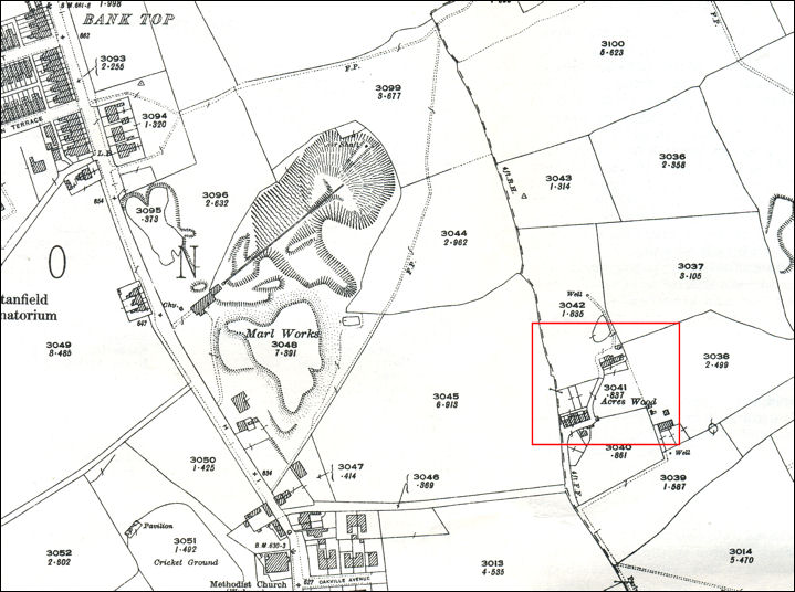 Acres Wood - 1922 map 