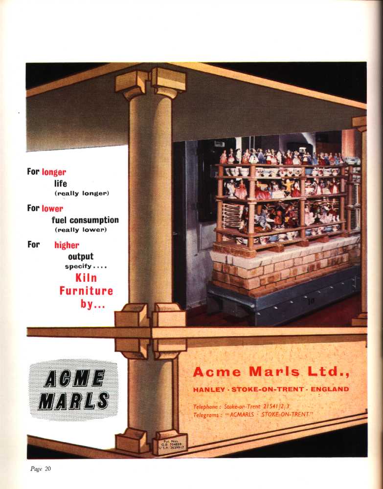 Acme Marls Ltd. (Hanley) (kiln furniture) 