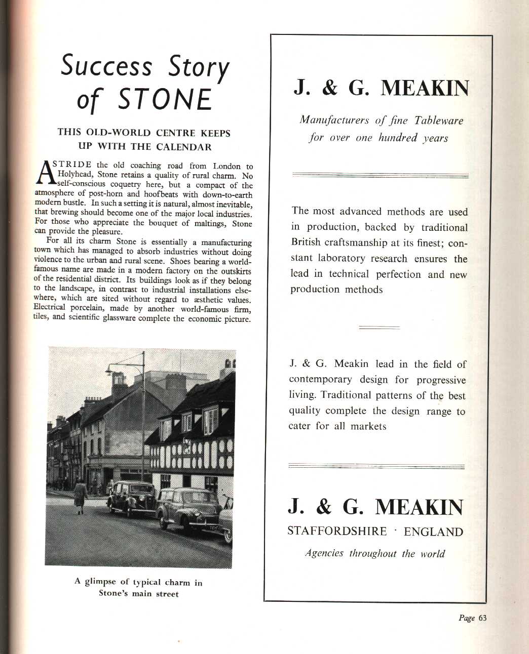 Success Story of Stone,  J & G Meakin (potter)