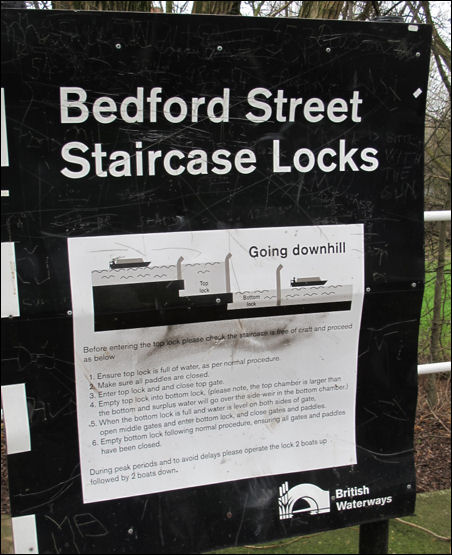 Bedford Street Staircase Locks 