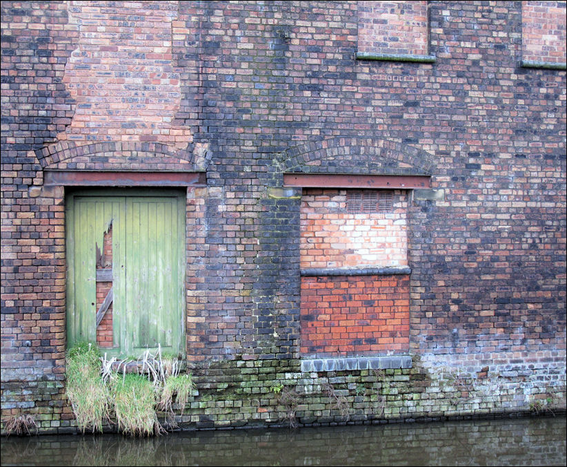 doors  on the canal side - for loading the barges