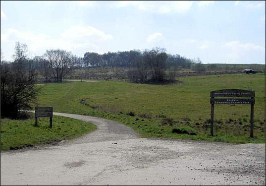 North eastern entrance to Apedale Country Park, off Apedale Road