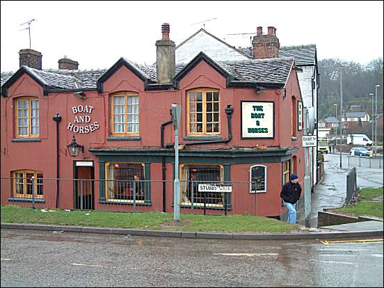 The Boat and Horses pub in Stubbs Lane