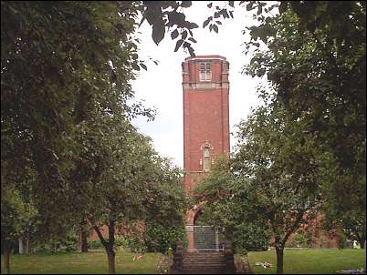 The front view of the tower
