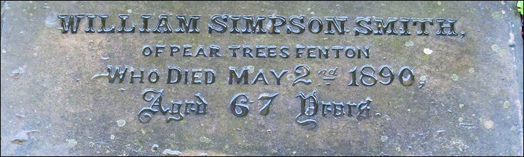 William Simpson Smith, d. May 2 1890