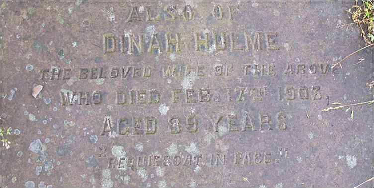 William and Dinah Hulme of Fenton