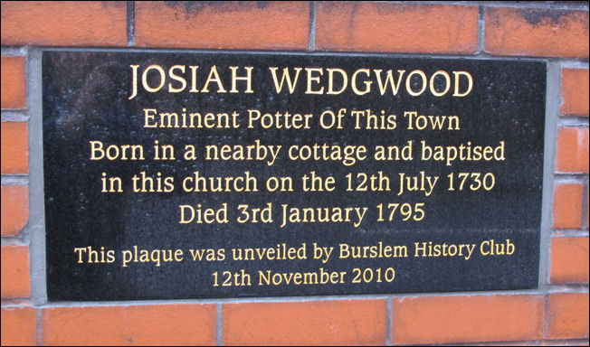 Josiah Wedgwood - Eminent Potter of This Town 