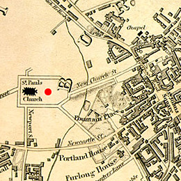1832 Map of Burslem 