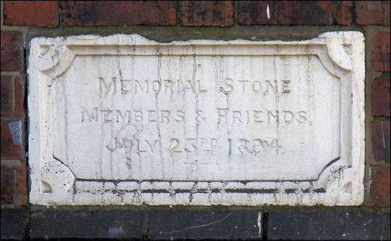 Memorial Stone Members & Friends July 23rd 1894