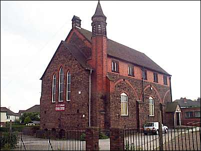 The old St. Andrews Church - currently a fitness centre 