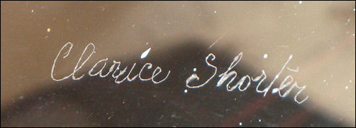 Clarice Shorter signature 