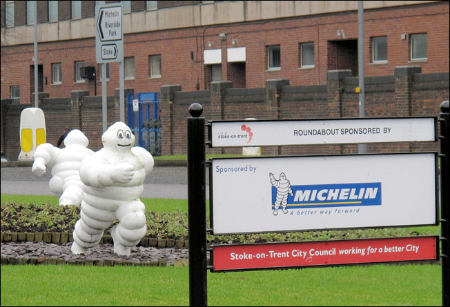 The Michelin Tyre Company arrived in 1927 and occupied 80 acres of land between London Road and Campbell Road