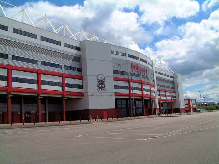 Britannia Stadium - home of Stoke City Football Club