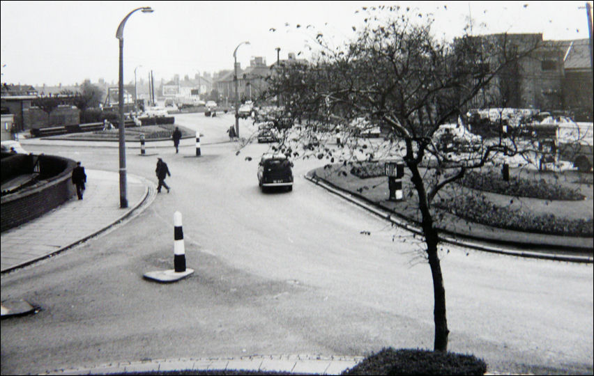 Smallthorne Roundabouts - looking towards Hanley