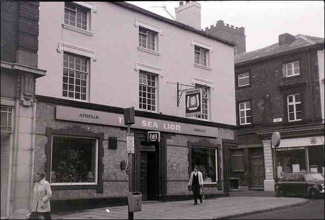 The Sea Lion pub on the corner of Town Road and Empson Street