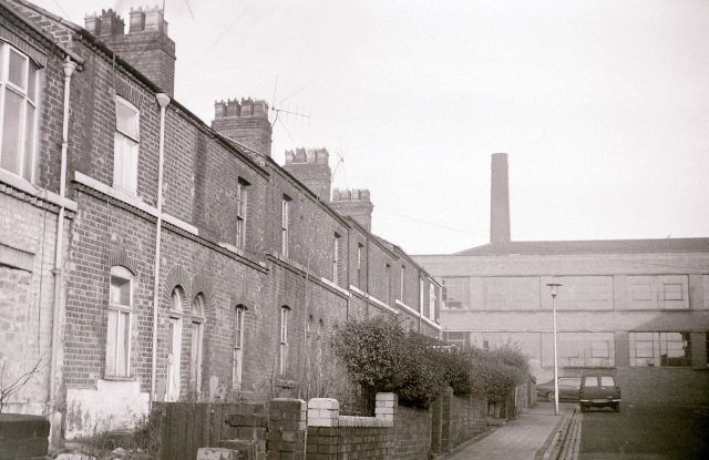 Top of Granville Street - looking towards the old Myott factory
