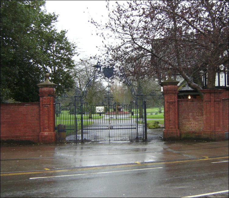 Gates of Hanley Park - Stoke Road