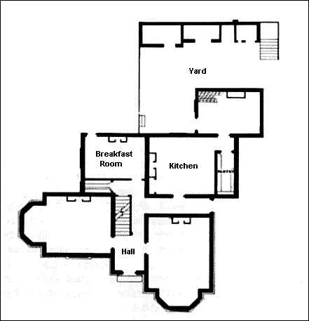 Plan of a typical house at The Villas
