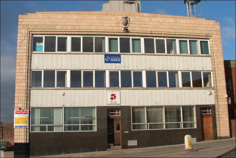 Burslem & District Co-operative Society headquarters on Newcastle Street, Burslem