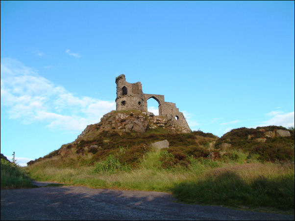 Mow Cop -to the north of Tunstall