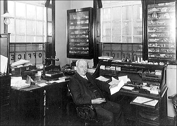 The company office with Mr H.R.Gatensbury,